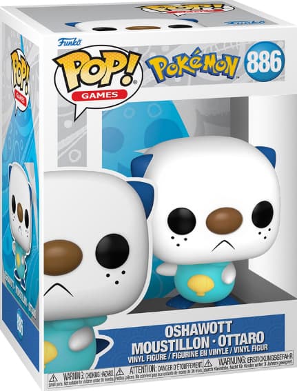 Funko Pop! Vinyl Pokémon Oshawott figur