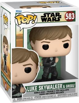 Funko Pop! Vinyl Star Wars BoBF Luke og Grogu figur