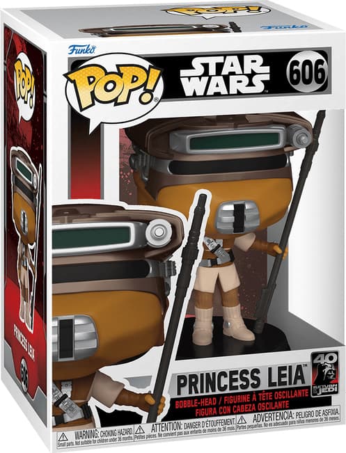 Funko Pop! Star Wars: RotJ 40th - Leia - (Boushh) - Figura De Vinilo Coleccionable - Idea De Regalo- Mercancia Oficial - Juguetes Para Niños Y Adultos - Movies Fans - Muñeco - View #4