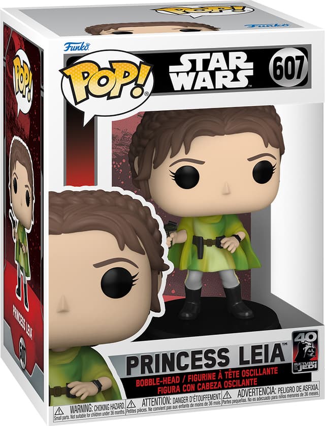 Funko Pop! Vinyl Star Wars RotJ 40th Leia figur