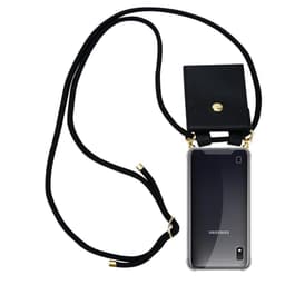 Samsung Galaxy A10 / M10 Etui Cover Kæde (Sort)