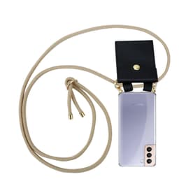 Samsung Galaxy S21 PLUS Etui Cover Kæde (Brun)