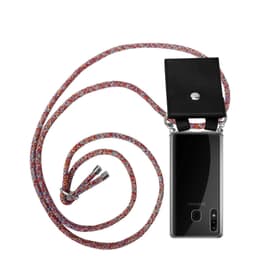 Samsung Galaxy A20 / A30 / M10s Etui Cover Kæde (Rød)