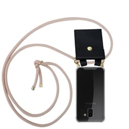 Samsung Galaxy J6 2018 Deksel med Halskjede (rosa)