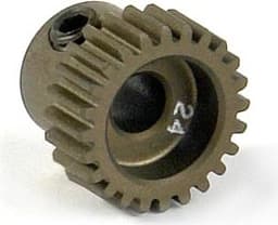 SER-120111 Motor-pinion alu hard  64P / 24T