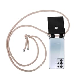 Samsung Galaxy S21 ULTRA Etui Cover Kæde (Lyserød)