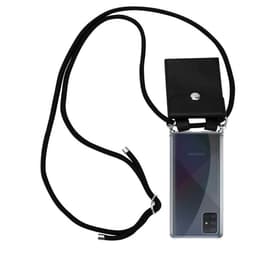 Samsung Galaxy A51 5G Etui Cover Kæde (Sort)