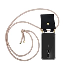 Nokia 5.1 PLUS / X5 Suojakuori Kotelo (Vaaleanpunainen)