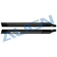 HD690CT Align 690mm Sorte Karbonblader