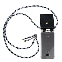 LG K50 Deksel med Halskjede (grå)