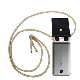 OnePlus 3 / 3T Deksel med Halskjede (brun)