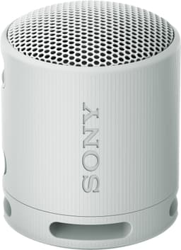 Sony SRS-XB100 bærbar trådløs høyttaler (lysegrå)