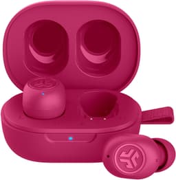 JLab Jbuds Mini true wireless in-ear hörlurar (rosa)