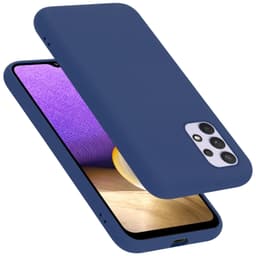 Samsung Galaxy A33 5G silikondeksel case (blå)