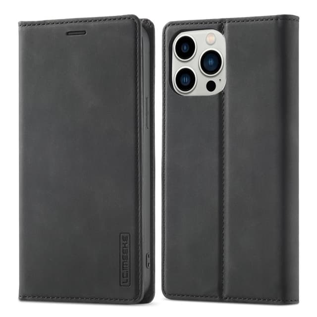 LC.IMEEKE Magnetisk telefontaske til iPhone 15 Pro Max Stand Wallet Cover