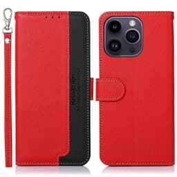 KHAZNEH puhelimen kansi iPhone 15 Pro Max - sininen/ruskea