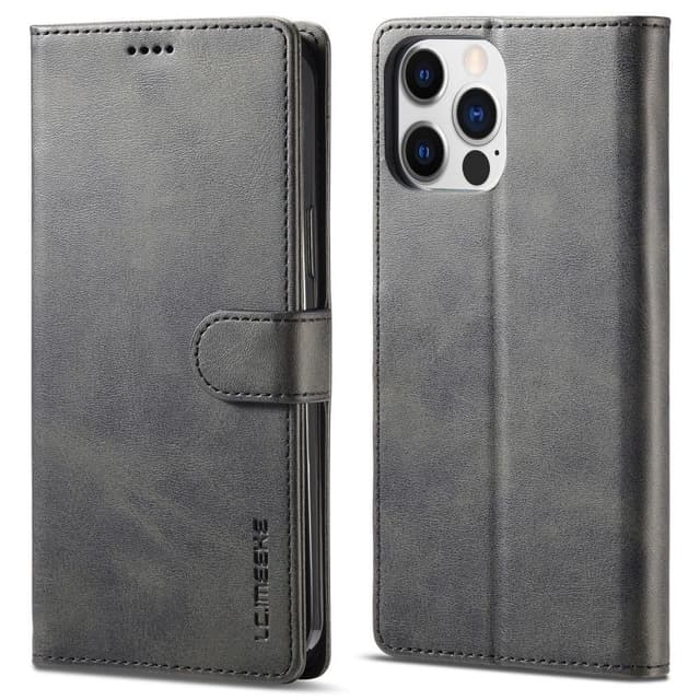 LC.IMEEKE Plånboksfodral till iPhone 15 Pro - Svart