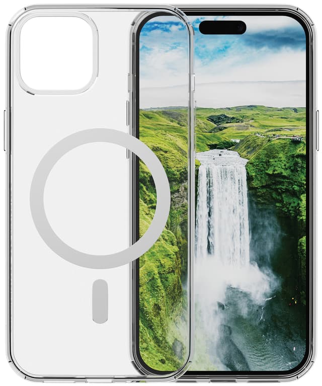 Dbramante1928 Iceland Ultra  D3O MagSafe iPhone 14 fodral (genomskinligt)