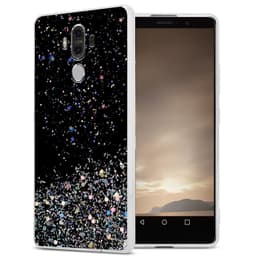 Huawei MATE 9 Silikondeksel Glitter (svart)