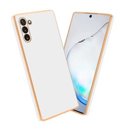 Samsung Galaxy NOTE 10 Suojakuori Kotelo (Valkoinen)