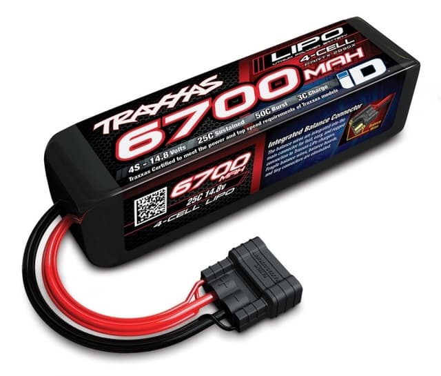 4s  6700mAh - 25C - Traxxas iD Li-Po