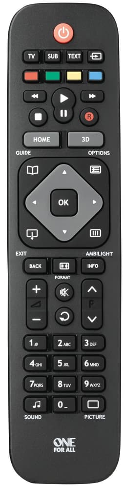 One For All URC 1913 Fjärrkontroll till Philips TV