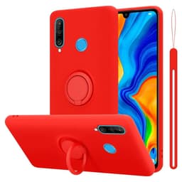Huawei P30 LITE Deksel Ring Case (rød)