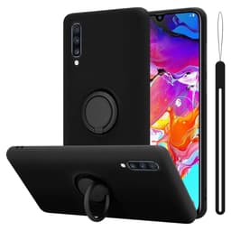 Deksel Samsung Galaxy A70 / A70s Ring Case (svart)