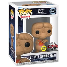 Funko Pop! Vinyl Exclusive E.T. med glødende hjerte figur