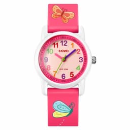 Sport Vandtæt børneur Ur Quartz Watch - Sommerfugl