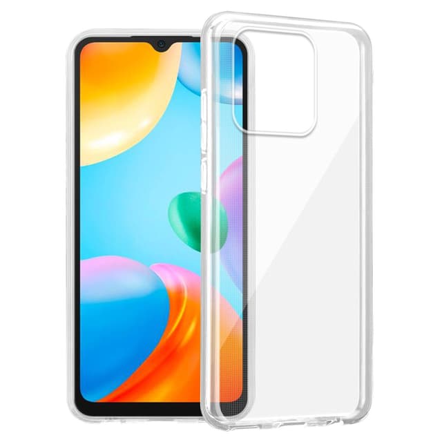 BEEJTUNY Custodia per Xiaomi Redmi 10C, Cover Protettiva Trasparente con Glitter Sfumati, Guscio Paraurti Morbido e Bello, Elegante Cover Antiurto. Nero