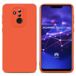 Huawei MATE 20 LITE silikondeksel case (oransje)