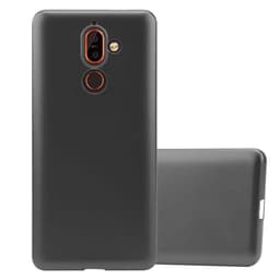 Nokia 7 PLUS Suojakuori Kotelo (harmaa)