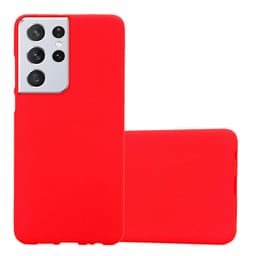 Samsung Galaxy S21 ULTRA Cover Etui Case (Rød)