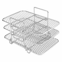 Air Fryer Rack för Ninja Air Fryer Flerlagers korg Grillstativ