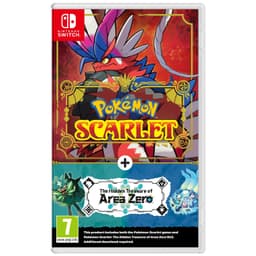 Pokémon Scarlet + The Hidden Treasure of Area Zero (Switch)