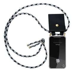 iPhone 4 / 4S Deksel med Halskjede (grå)