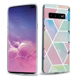 Samsung Galaxy S10 PLUS lommebokdeksel etui (rosa)