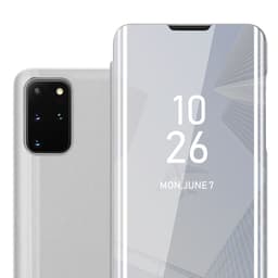 Samsung Galaxy S21 PLUS lommebokdeksel etui (sølv)