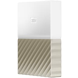 WD My Passport Ultra 3 TB ekstern HDD (hvid/guld)