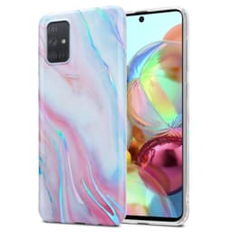 Samsung Galaxy A71 4G lommebokdeksel etui (hvit)