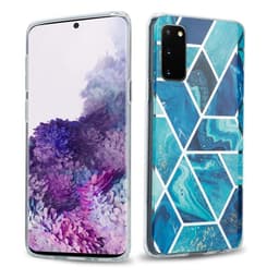 Samsung Galaxy S20 Pungetui Cover Case (Blå)