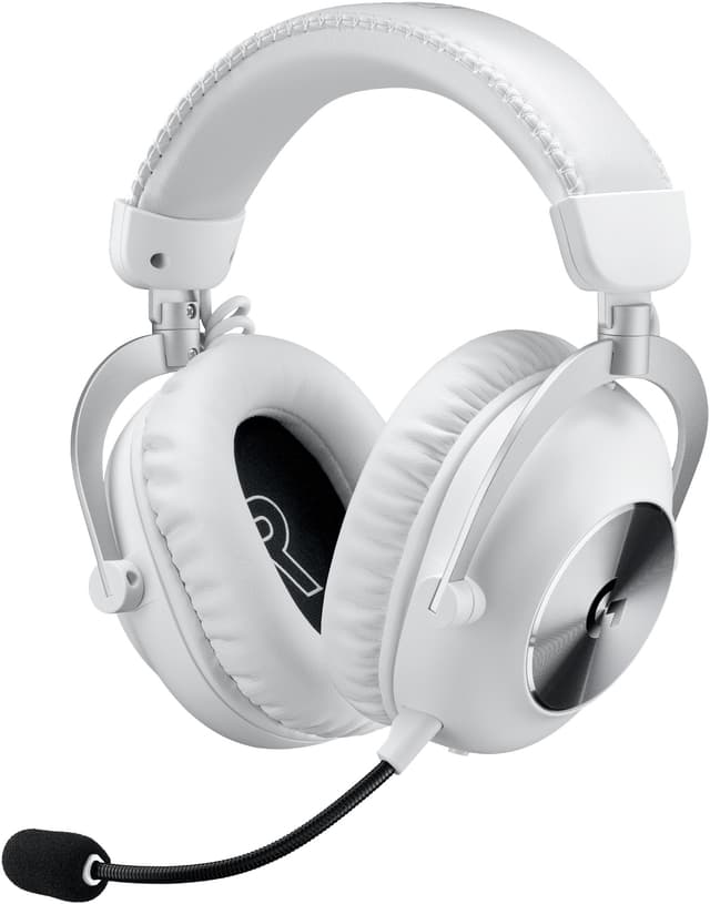 Logitech G Pro X 2 Lightspeed trådløst gaming headset (hvit)