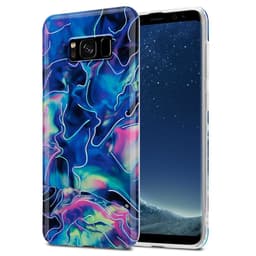 Samsung Galaxy S8 PLUS lommebokdeksel etui (blå)