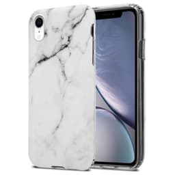 iPhone XR lommebokdeksel etui (hvit)