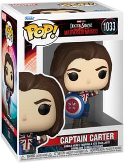 Funko POP! Doctor Strange Multiverse of Madness Captain Carter figur