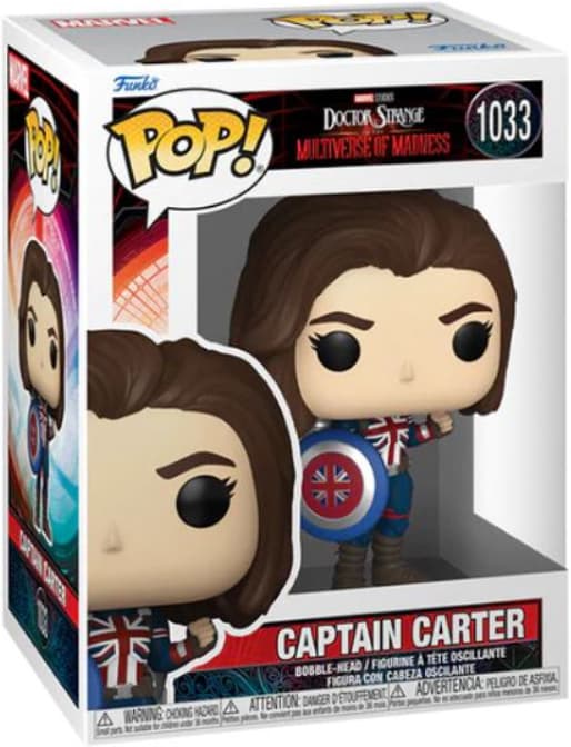 Funko Pop! Vinyl DSMM S2 Captain Carter figur