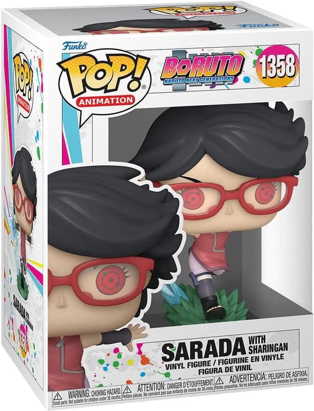 Funko Pop! Vinyl Boruti Sarada med sharingan-figur