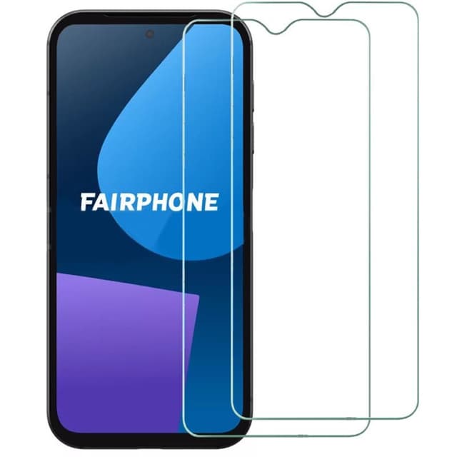 2-Pak Hærdet glas skærmbeskytter Fairphone 5