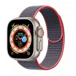 Nailon kellon renneke Apple Watch Ultra (49mm) - Electric pink